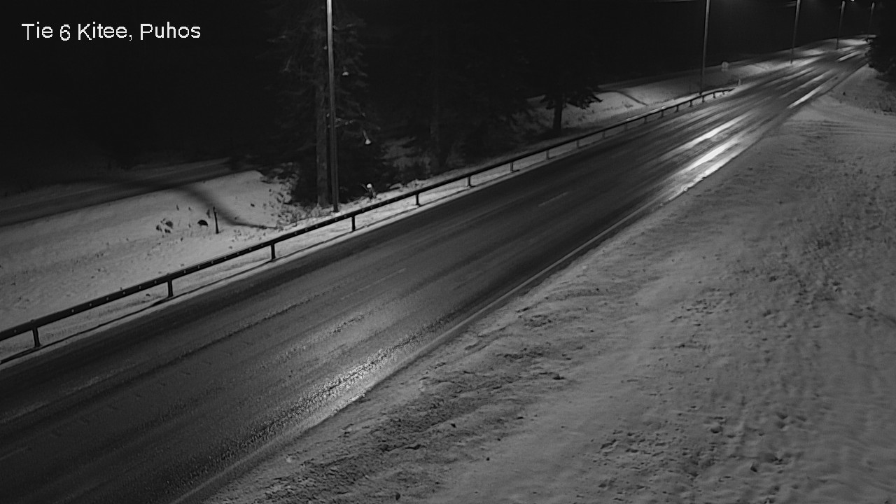 Weather Camera Image Väg 6 Kitee, Puhos, Kitee, Pohjois-Karjala