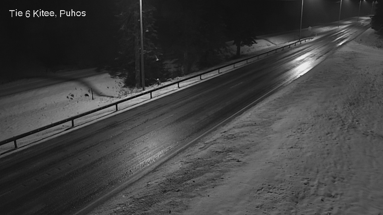 Weather Camera Image Road 6Kitee,  Puhos, Kitee, Pohjois-Karjala