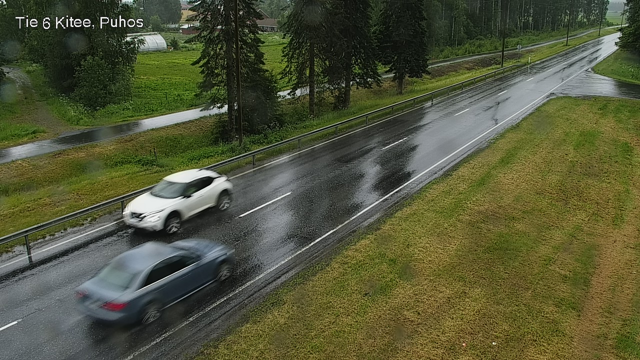 Kelikamerat Kuva Tie 6 Kitee, Puhos, Kitee, Pohjois-Karjala
