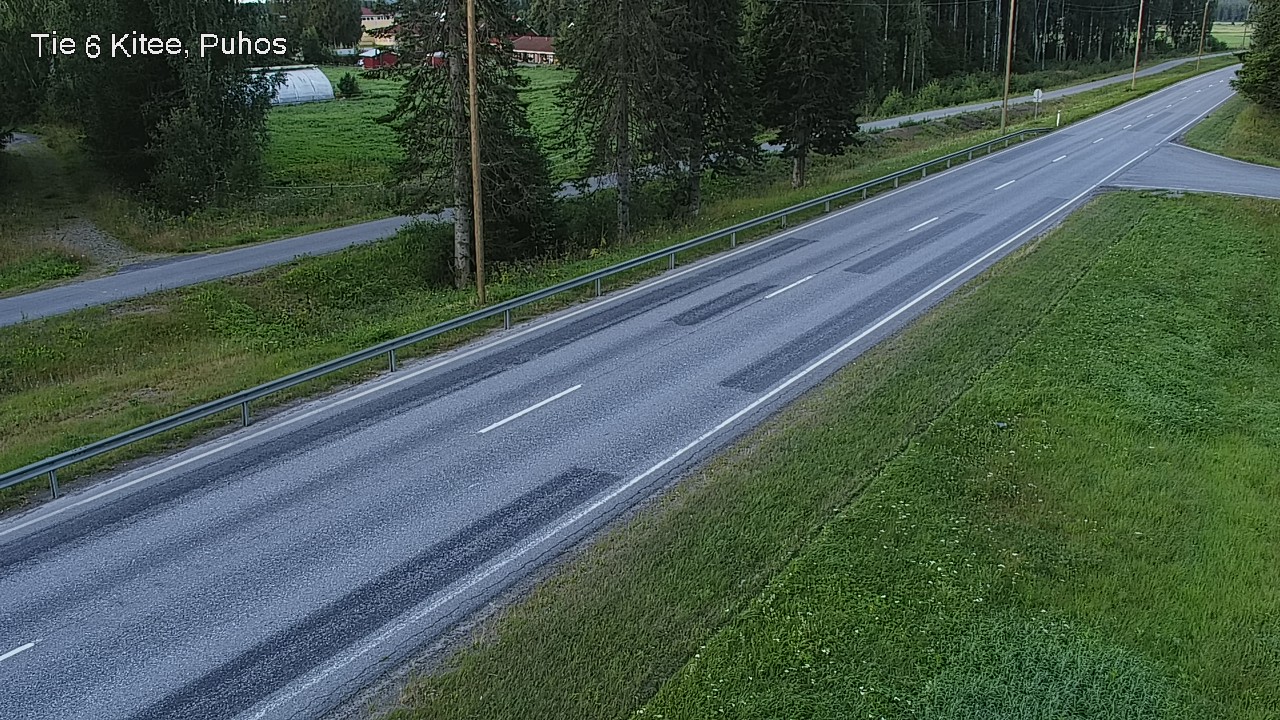 Kelikamerat Kuva Tie 6 Kitee, Puhos, Kitee, Pohjois-Karjala