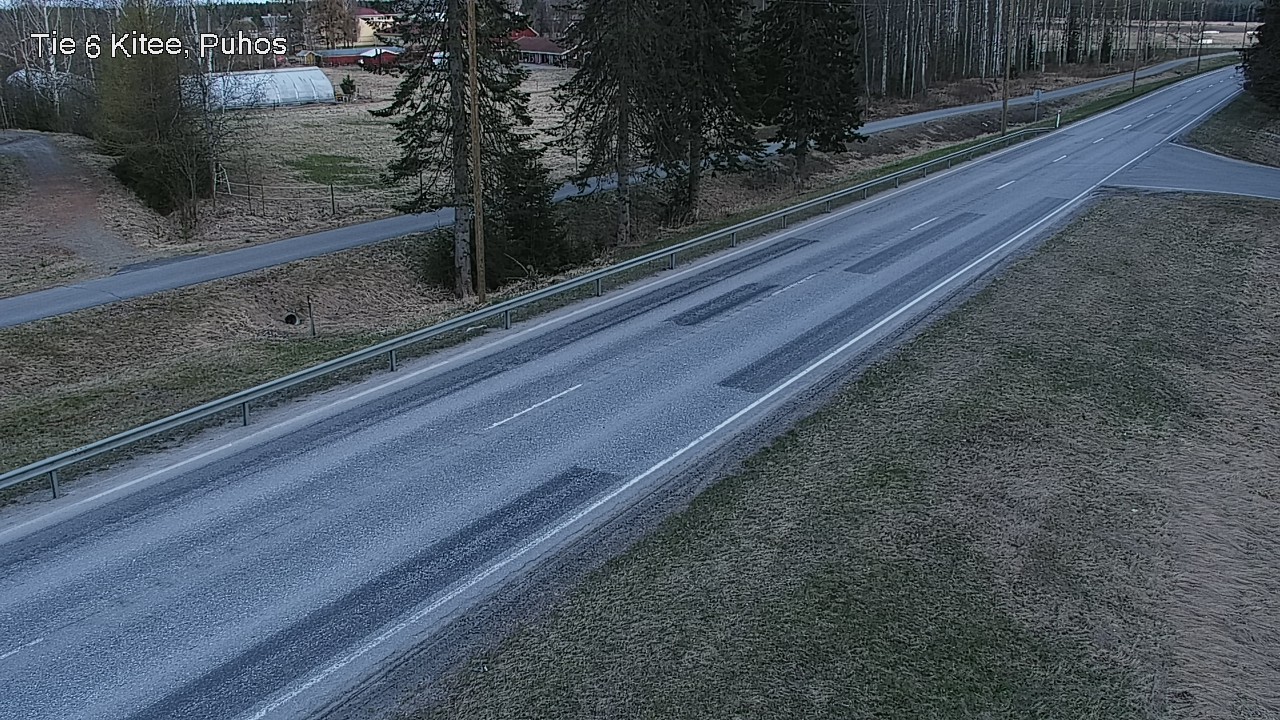 Weather Camera Image Road 6Kitee,  Puhos, Kitee, Pohjois-Karjala