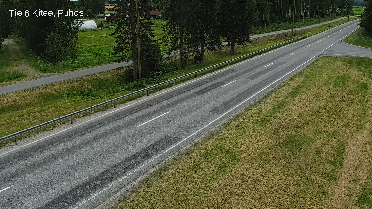 Kelikamerat Kuva Tie 6 Kitee, Puhos, Kitee, Pohjois-Karjala