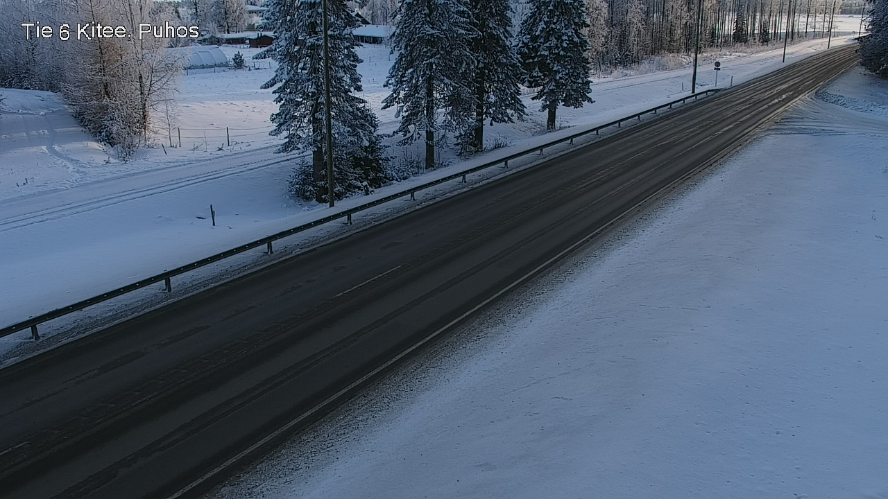 Kelikamerat Kuva Tie 6 Kitee, Puhos, Kitee, Pohjois-Karjala
