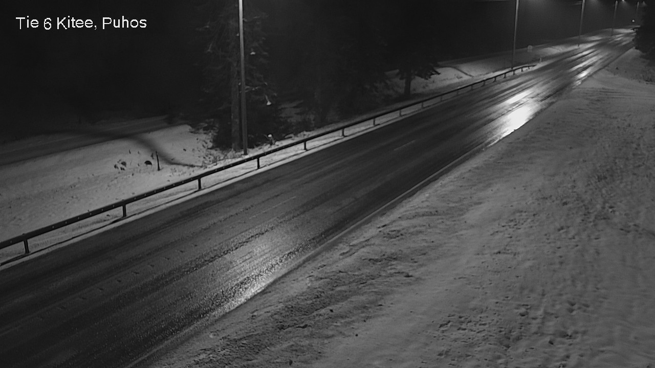 Weather Camera Image Road 6Kitee,  Puhos, Kitee, Pohjois-Karjala