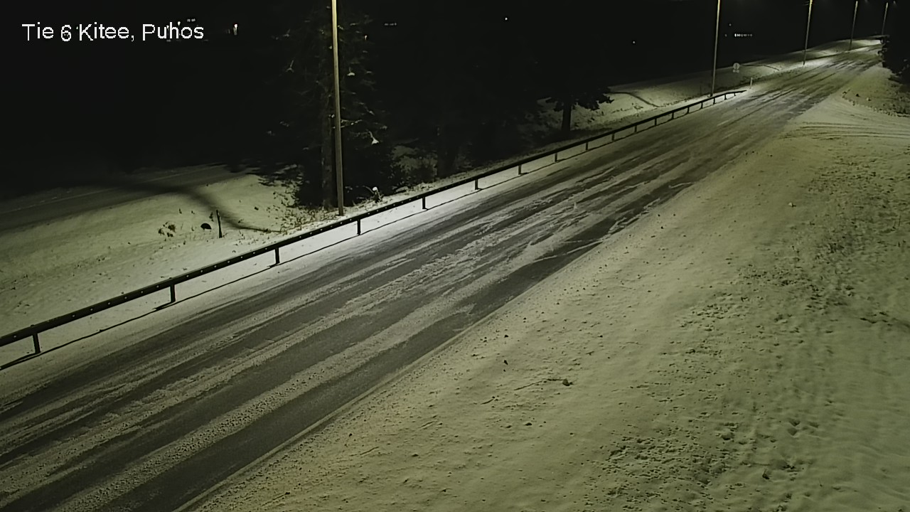 Weather Camera Image Road 6Kitee,  Puhos, Kitee, Pohjois-Karjala