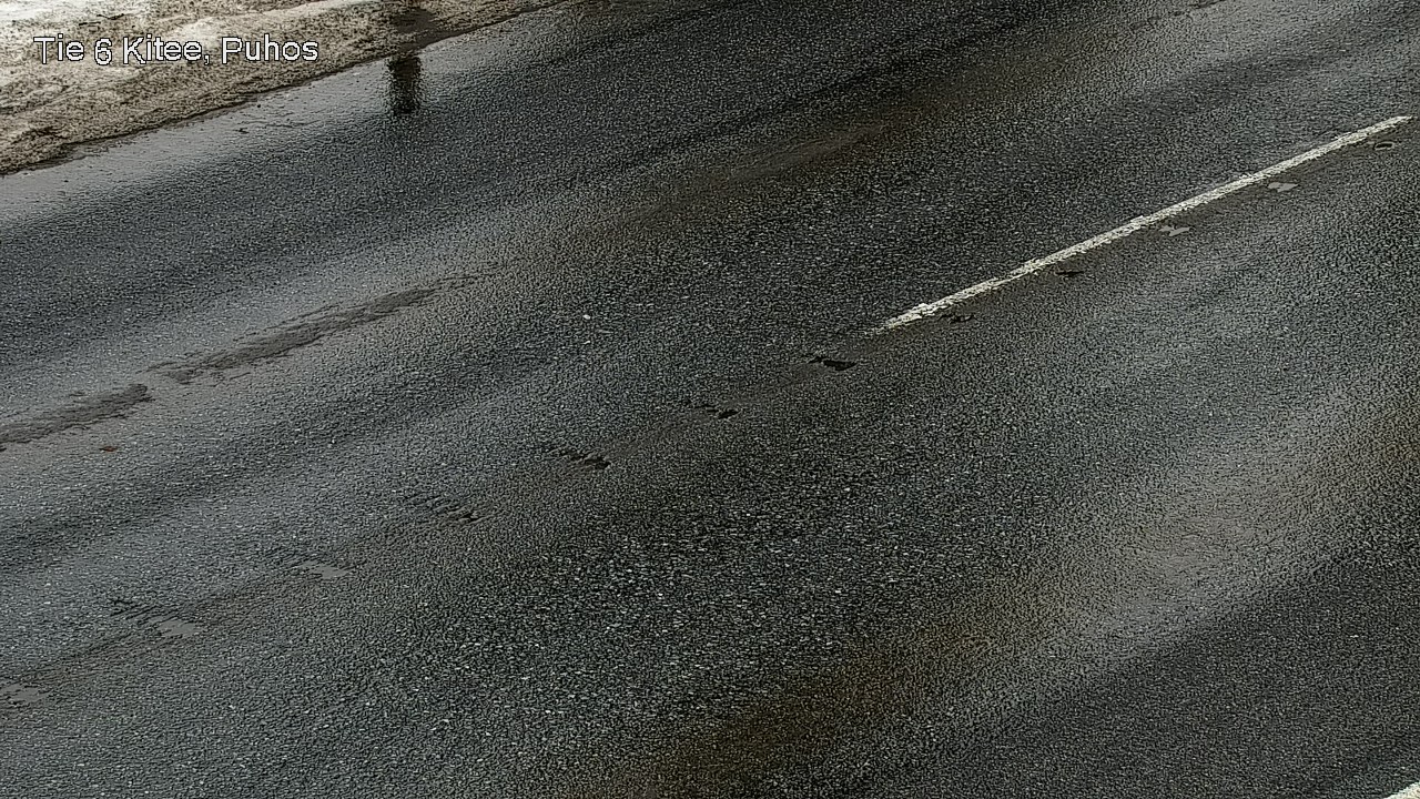 Weather Camera Image Väg 6 Kitee, Puhos, Kitee, Pohjois-Karjala