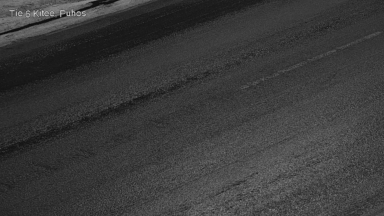 Weather Camera Image Road 6Kitee,  Puhos, Kitee, Pohjois-Karjala