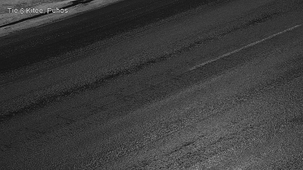 Weather Camera Image Road 6Kitee,  Puhos, Kitee, Pohjois-Karjala