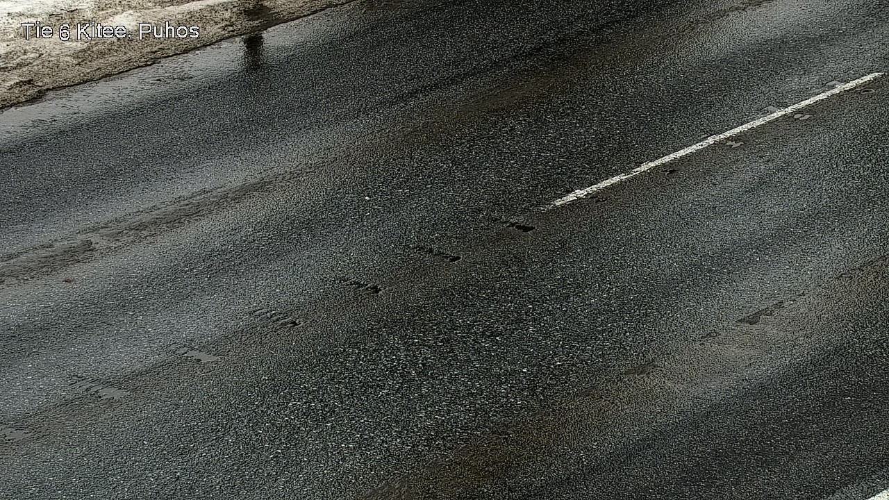 Weather Camera Image Road 6Kitee,  Puhos, Kitee, Pohjois-Karjala