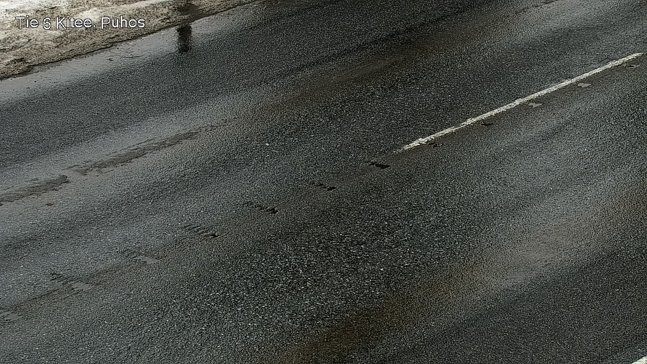 Weather Camera Image Väg 6 Kitee, Puhos, Kitee, Pohjois-Karjala