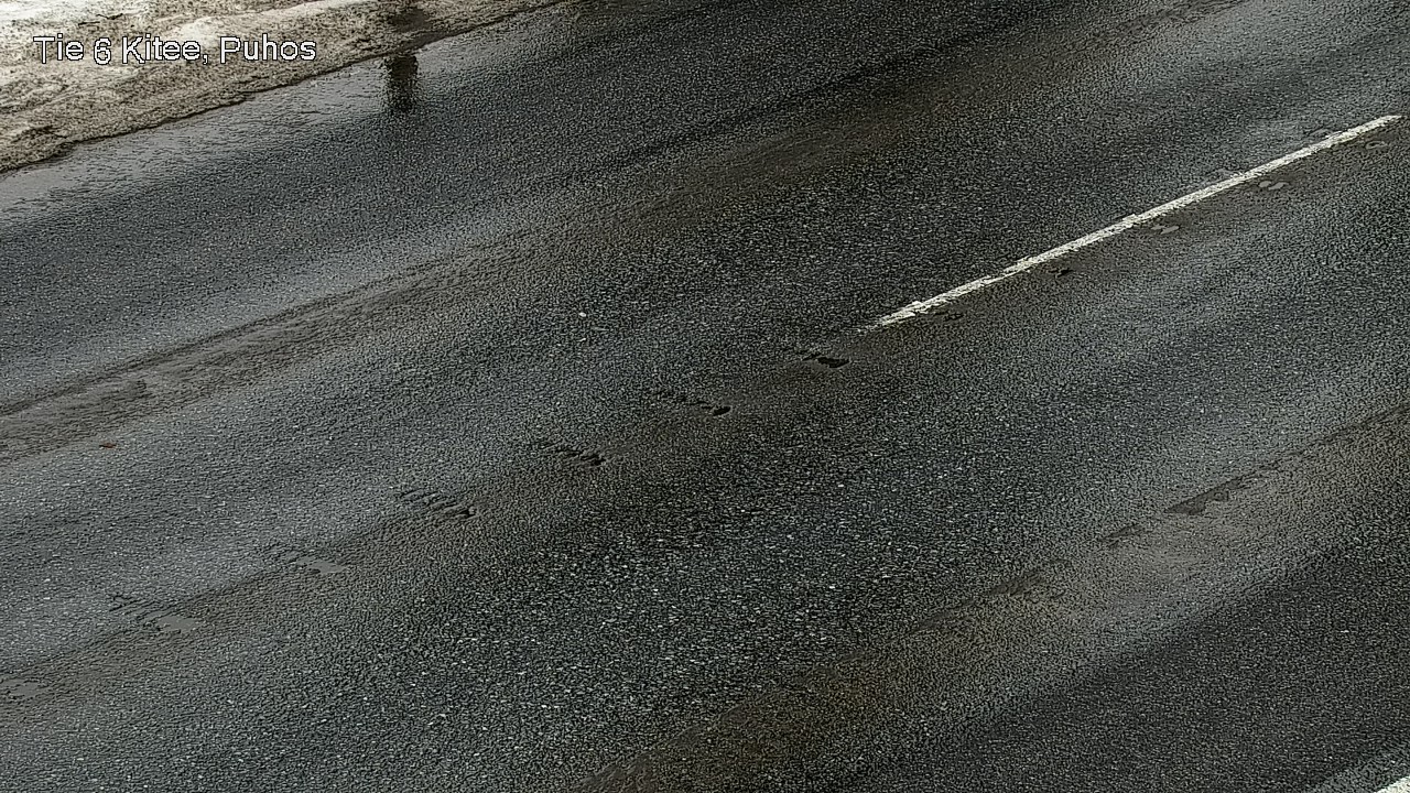 Weather Camera Image Road 6Kitee,  Puhos, Kitee, Pohjois-Karjala