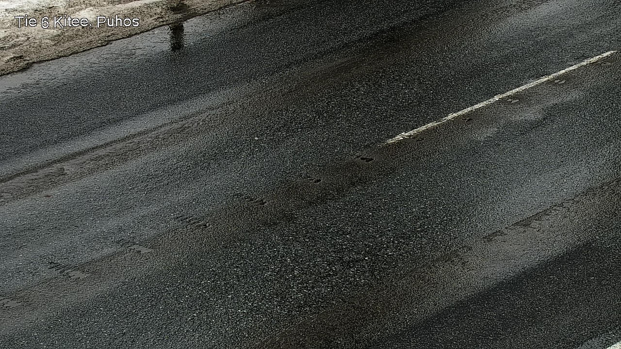 Weather Camera Image Road 6Kitee,  Puhos, Kitee, Pohjois-Karjala