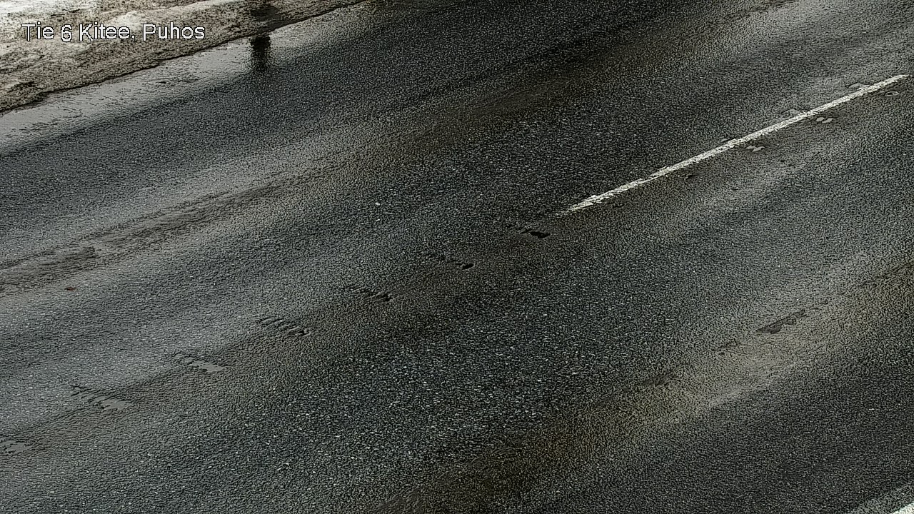 Weather Camera Image Road 6Kitee,  Puhos, Kitee, Pohjois-Karjala