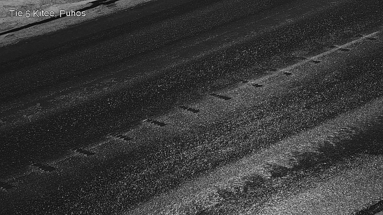 Weather Camera Image Road 6Kitee,  Puhos, Kitee, Pohjois-Karjala