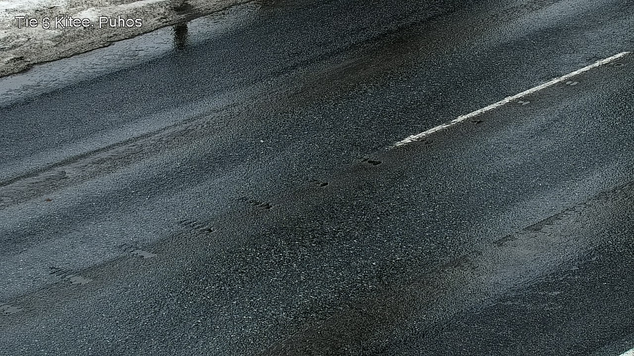 Weather Camera Image Road 6Kitee,  Puhos, Kitee, Pohjois-Karjala