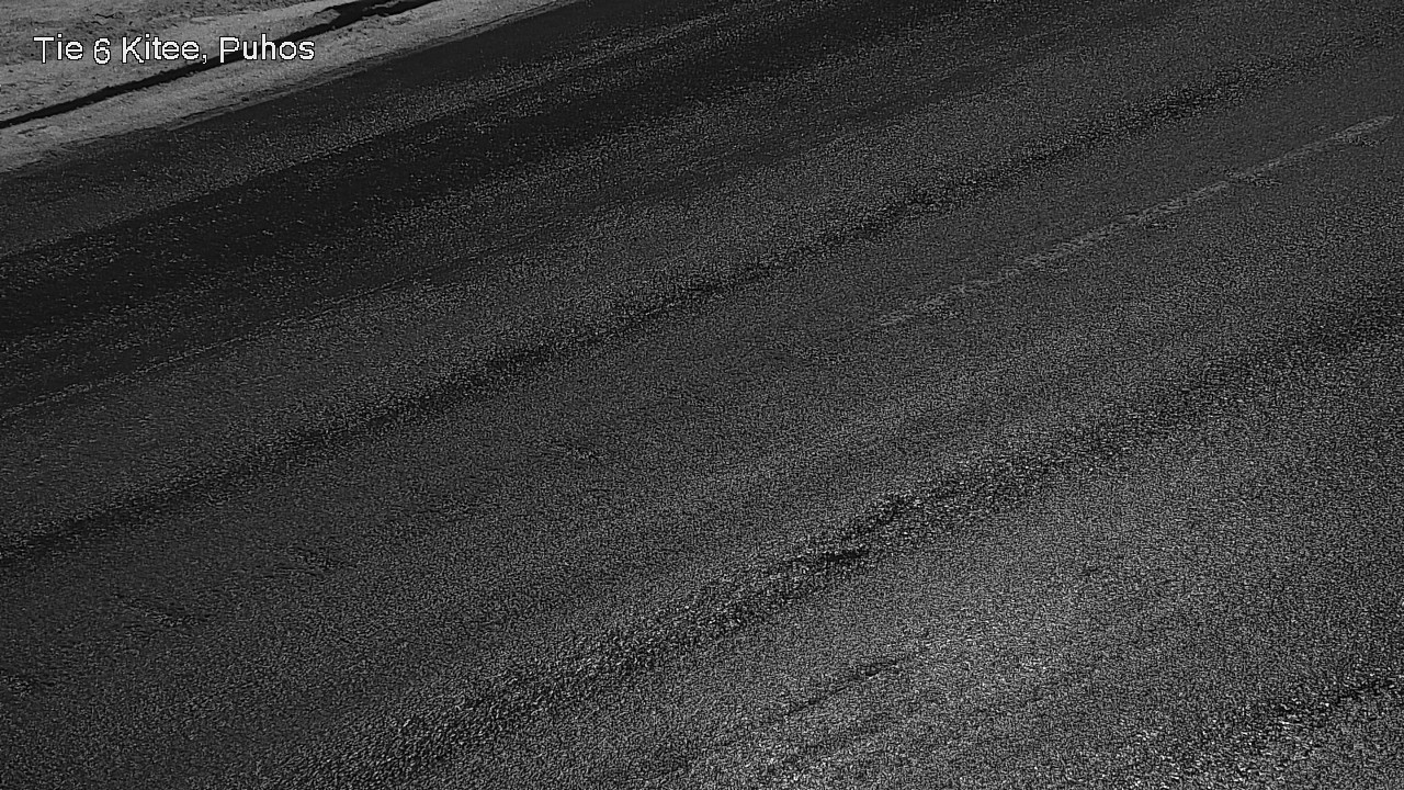 Weather Camera Image Road 6Kitee,  Puhos, Kitee, Pohjois-Karjala