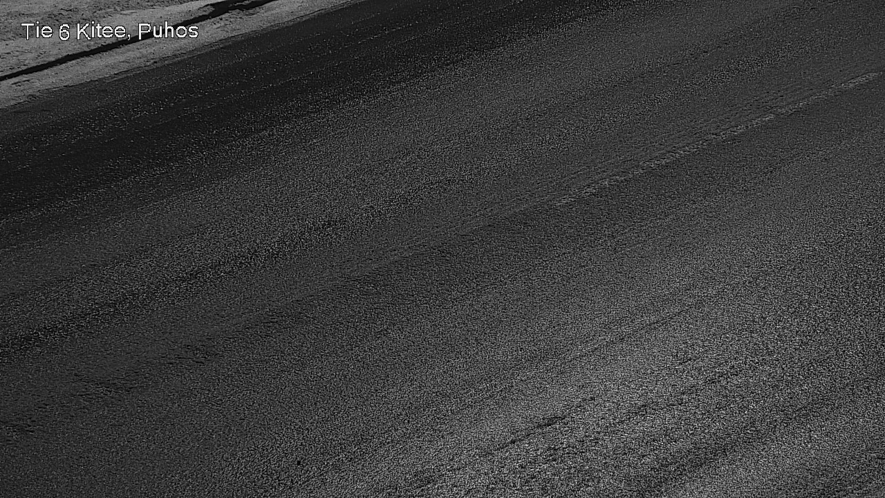 Weather Camera Image Road 6Kitee,  Puhos, Kitee, Pohjois-Karjala