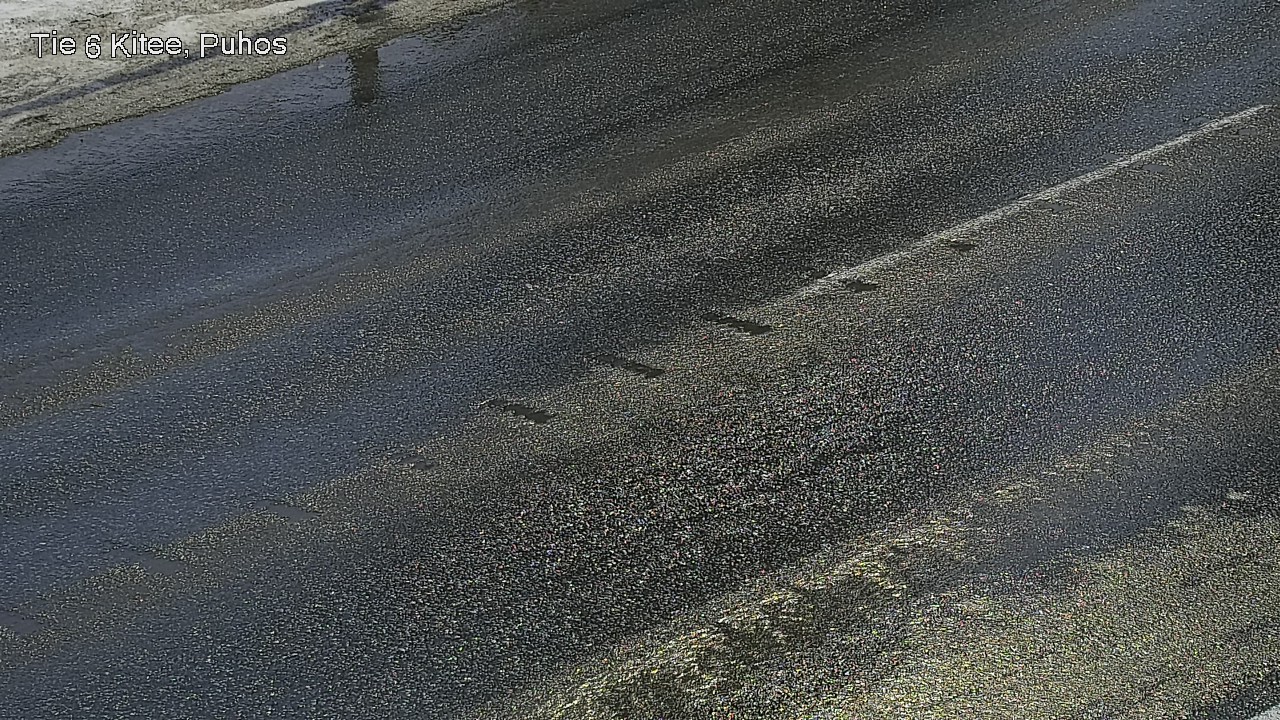 Weather Camera Image Road 6Kitee,  Puhos, Kitee, Pohjois-Karjala