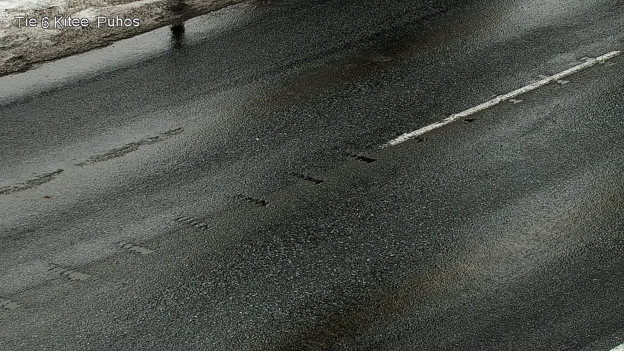 Weather Camera Image Väg 6 Kitee, Puhos, Kitee, Pohjois-Karjala