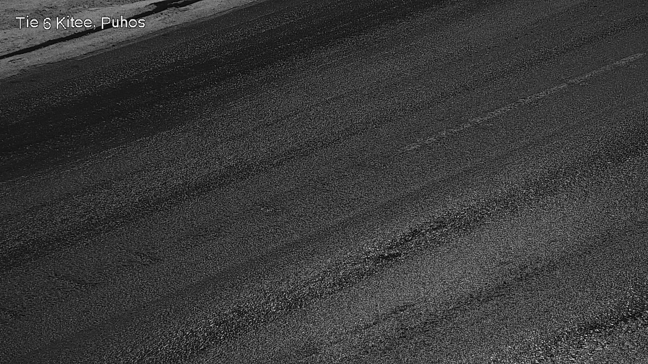 Weather Camera Image Road 6Kitee,  Puhos, Kitee, Pohjois-Karjala