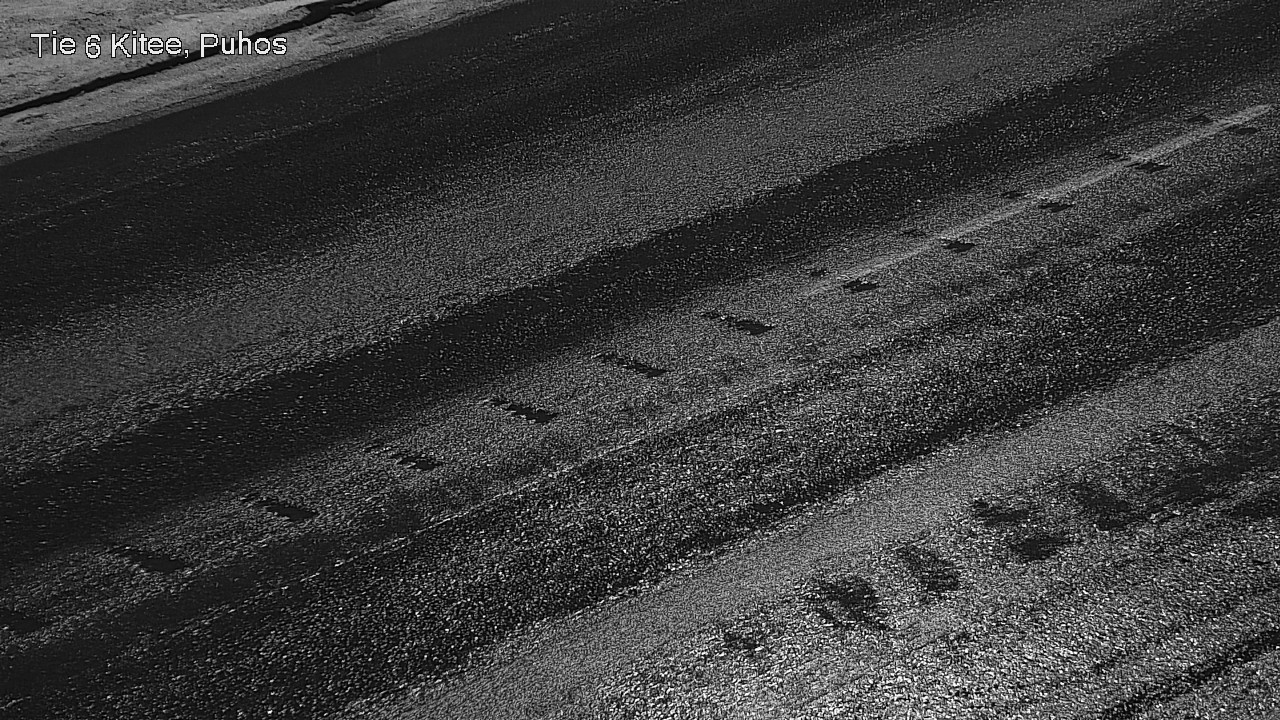 Weather Camera Image Road 6Kitee,  Puhos, Kitee, Pohjois-Karjala