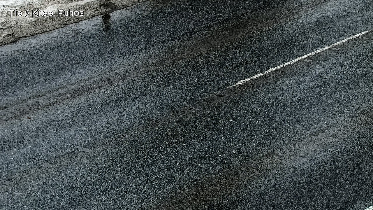 Weather Camera Image Road 6Kitee,  Puhos, Kitee, Pohjois-Karjala