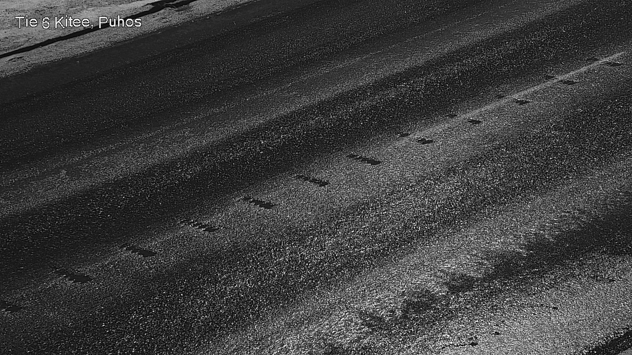 Weather Camera Image Road 6Kitee,  Puhos, Kitee, Pohjois-Karjala