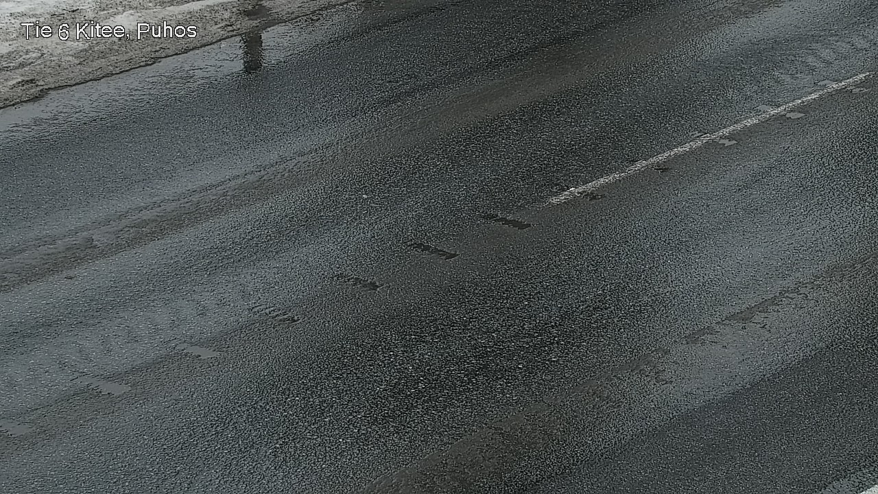 Weather Camera Image Road 6Kitee,  Puhos, Kitee, Pohjois-Karjala
