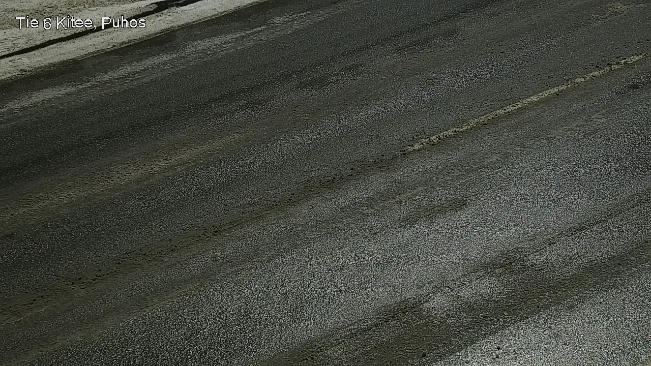 Weather Camera Image Road 6Kitee,  Puhos, Kitee, Pohjois-Karjala