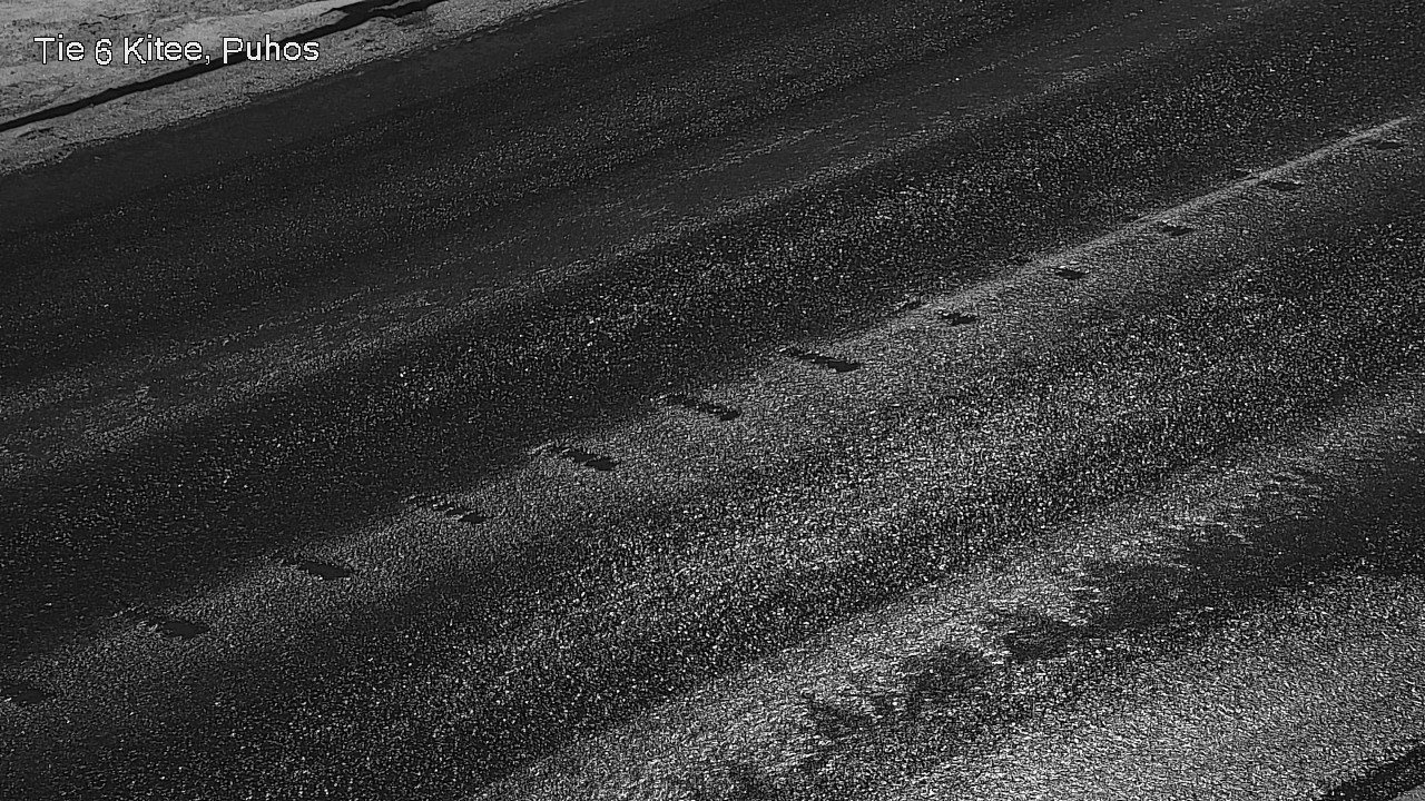 Weather Camera Image Road 6Kitee,  Puhos, Kitee, Pohjois-Karjala