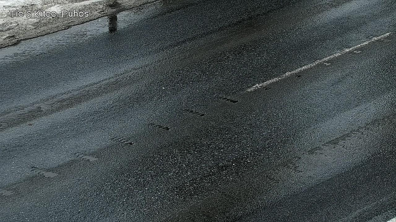 Weather Camera Image Road 6Kitee,  Puhos, Kitee, Pohjois-Karjala