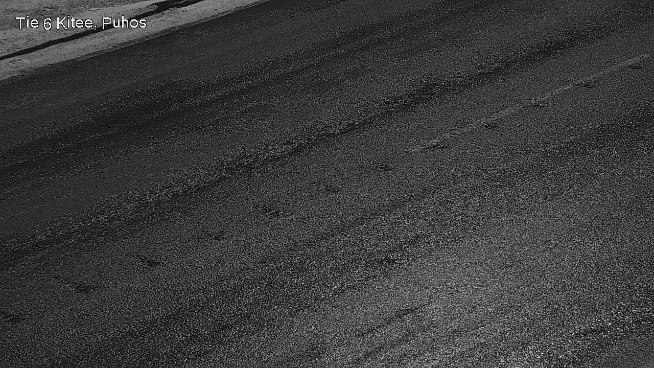 Weather Camera Image Road 6Kitee,  Puhos, Kitee, Pohjois-Karjala