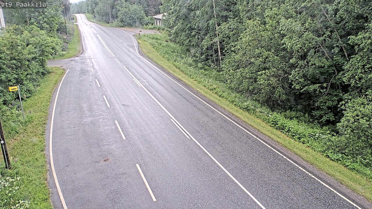 Weather Camera Image Väg 9 Tuusniemi, Paakkila, Tuusniemi, Pohjois-Savo