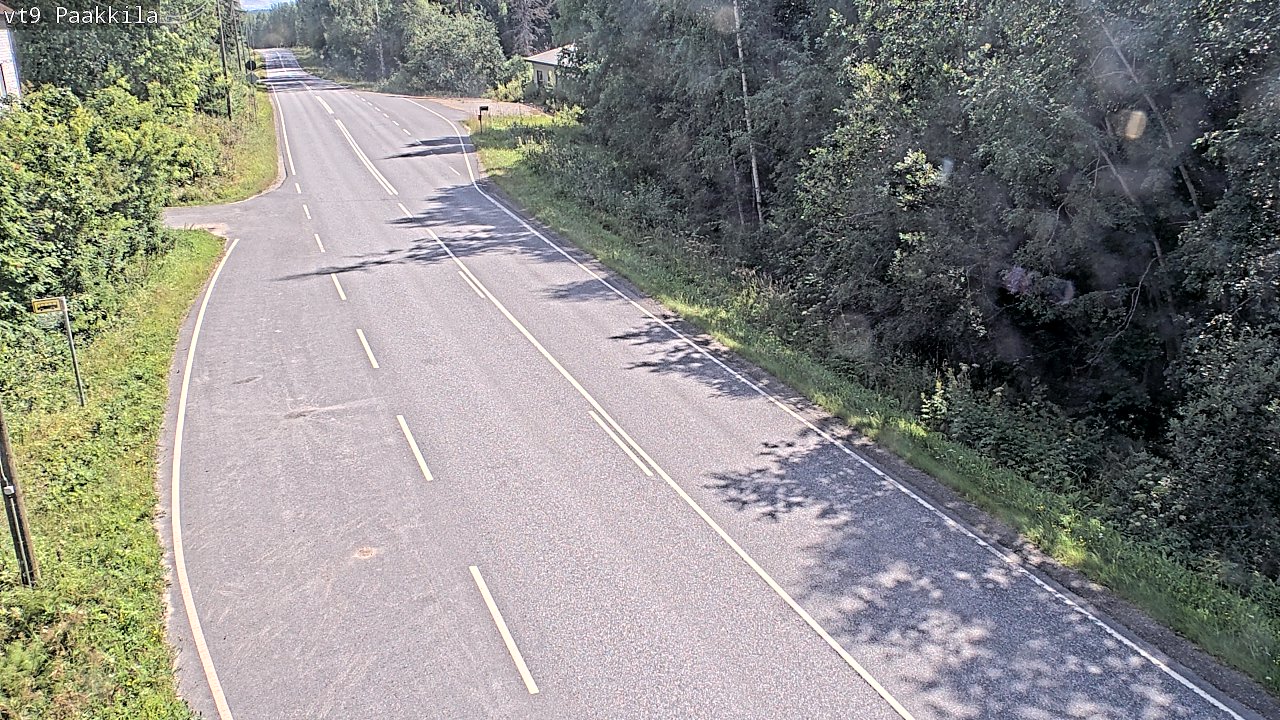 Weather Camera Image Väg 9 Tuusniemi, Paakkila, Tuusniemi, Pohjois-Savo