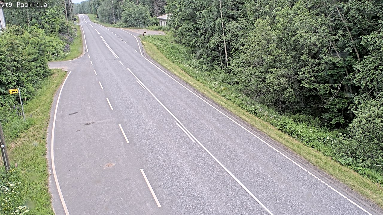 Weather Camera Image Road 9 Tuusniemi, Paakkila, Tuusniemi, Pohjois-Savo