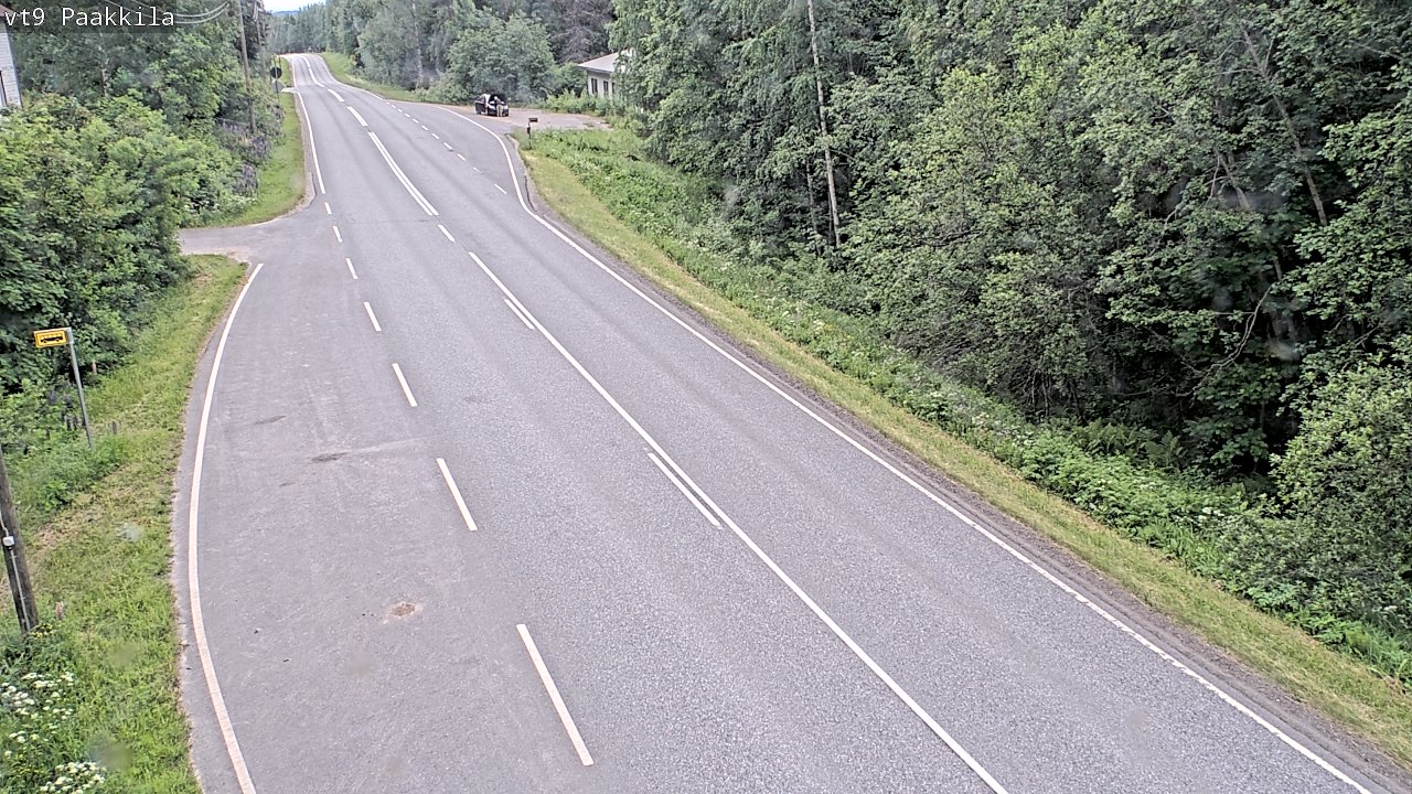 Weather Camera Image Road 9 Tuusniemi, Paakkila, Tuusniemi, Pohjois-Savo