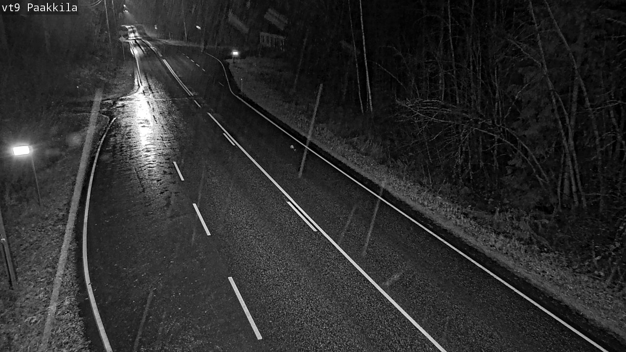 Weather Camera Image Väg 9 Tuusniemi, Paakkila, Tuusniemi, Pohjois-Savo