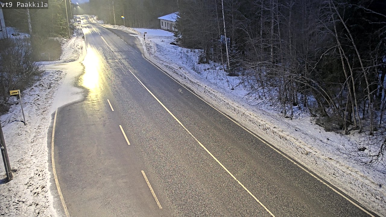 Kelikamerat Kuva Tie 9 Tuusniemi, Paakkila, Tuusniemi, Pohjois-Savo