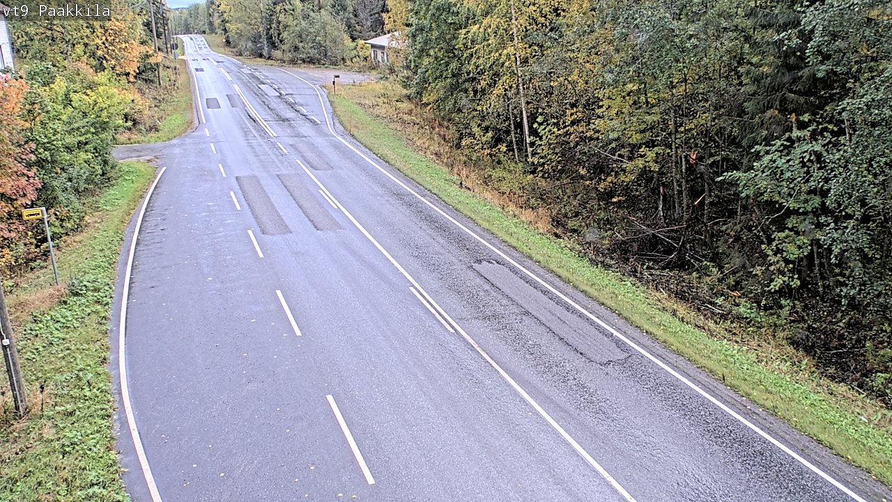 Kelikamerat Kuva Tie 9 Tuusniemi, Paakkila, Tuusniemi, Pohjois-Savo