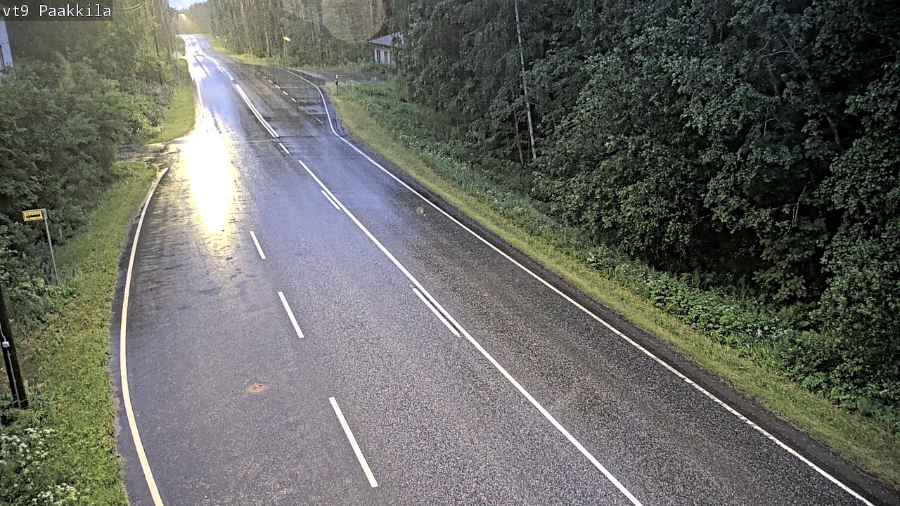 Weather Camera Image Road 9 Tuusniemi, Paakkila, Tuusniemi, Pohjois-Savo