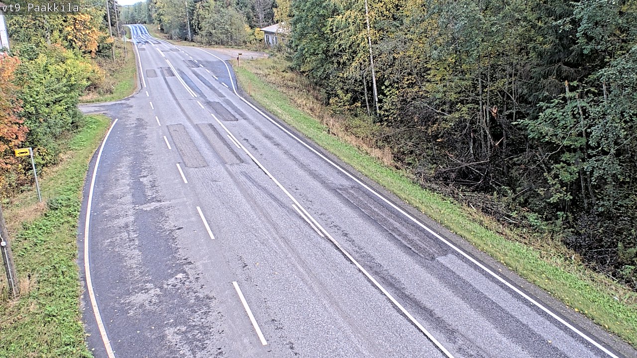 Kelikamerat Kuva Tie 9 Tuusniemi, Paakkila, Tuusniemi, Pohjois-Savo