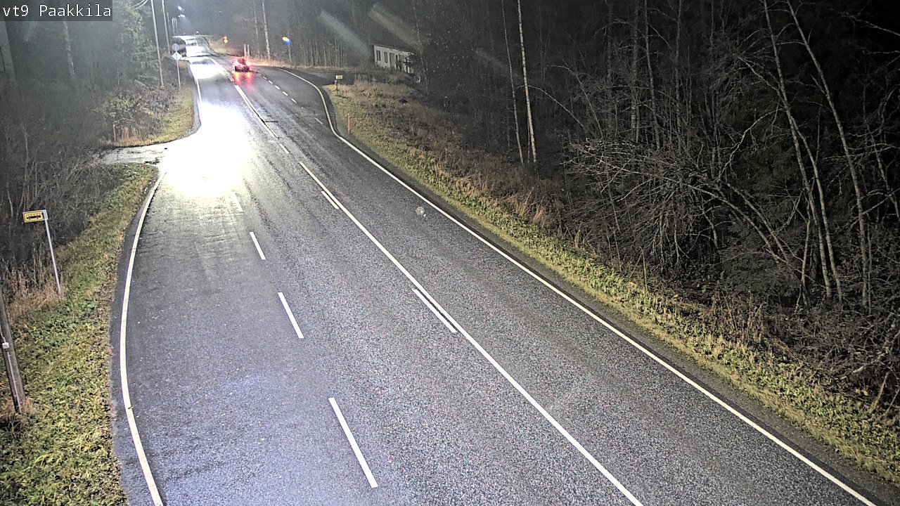 Weather Camera Image Väg 9 Tuusniemi, Paakkila, Tuusniemi, Pohjois-Savo