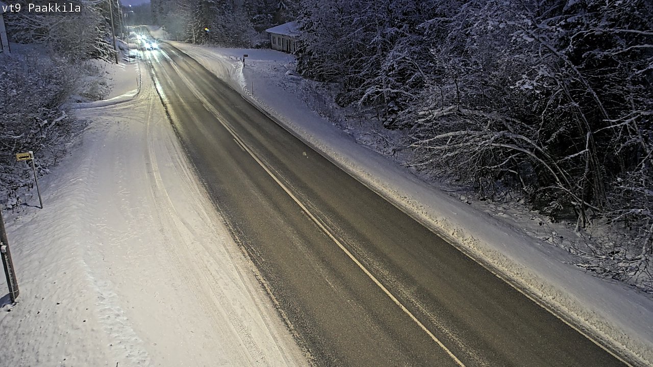 Kelikamerat Kuva Tie 9 Tuusniemi, Paakkila, Tuusniemi, Pohjois-Savo