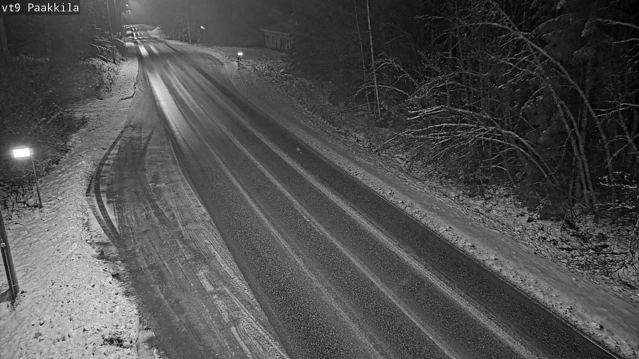 Weather Camera Image Road 9 Tuusniemi, Paakkila, Tuusniemi, Pohjois-Savo