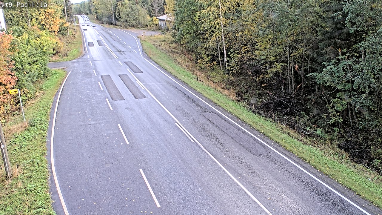 Kelikamerat Kuva Tie 9 Tuusniemi, Paakkila, Tuusniemi, Pohjois-Savo