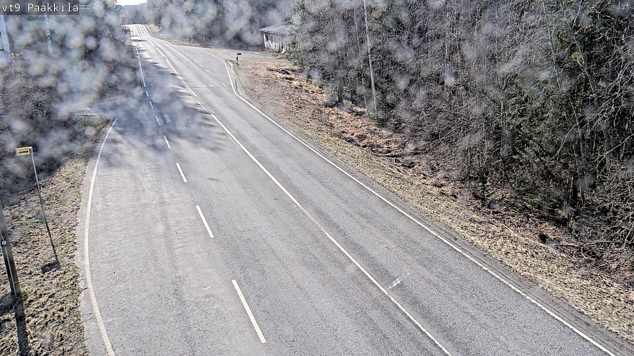 Weather Camera Image Väg 9 Tuusniemi, Paakkila, Tuusniemi, Pohjois-Savo