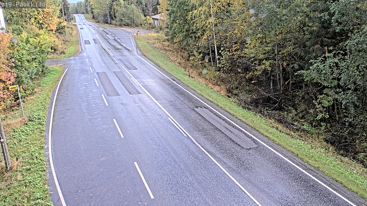 Kelikamerat Kuva Tie 9 Tuusniemi, Paakkila, Tuusniemi, Pohjois-Savo