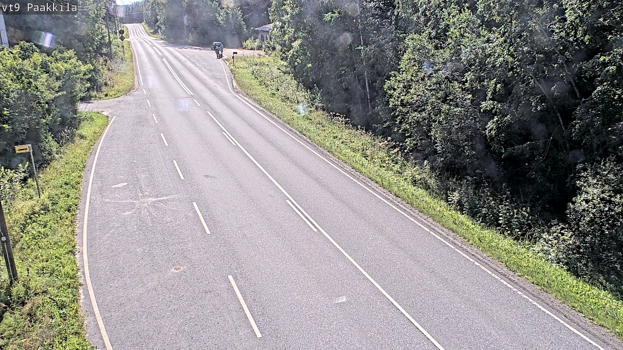 Weather Camera Image Väg 9 Tuusniemi, Paakkila, Tuusniemi, Pohjois-Savo
