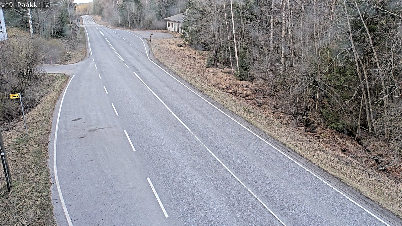 Kelikamerat Kuva Tie 9 Tuusniemi, Paakkila, Tuusniemi, Pohjois-Savo