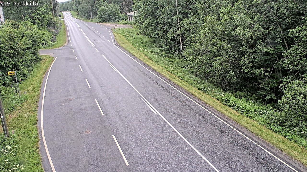 Weather Camera Image Road 9 Tuusniemi, Paakkila, Tuusniemi, Pohjois-Savo